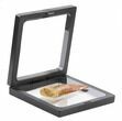 5.5" (Large+) Floating Frame Display Cases With Stands - Black - Photo 4